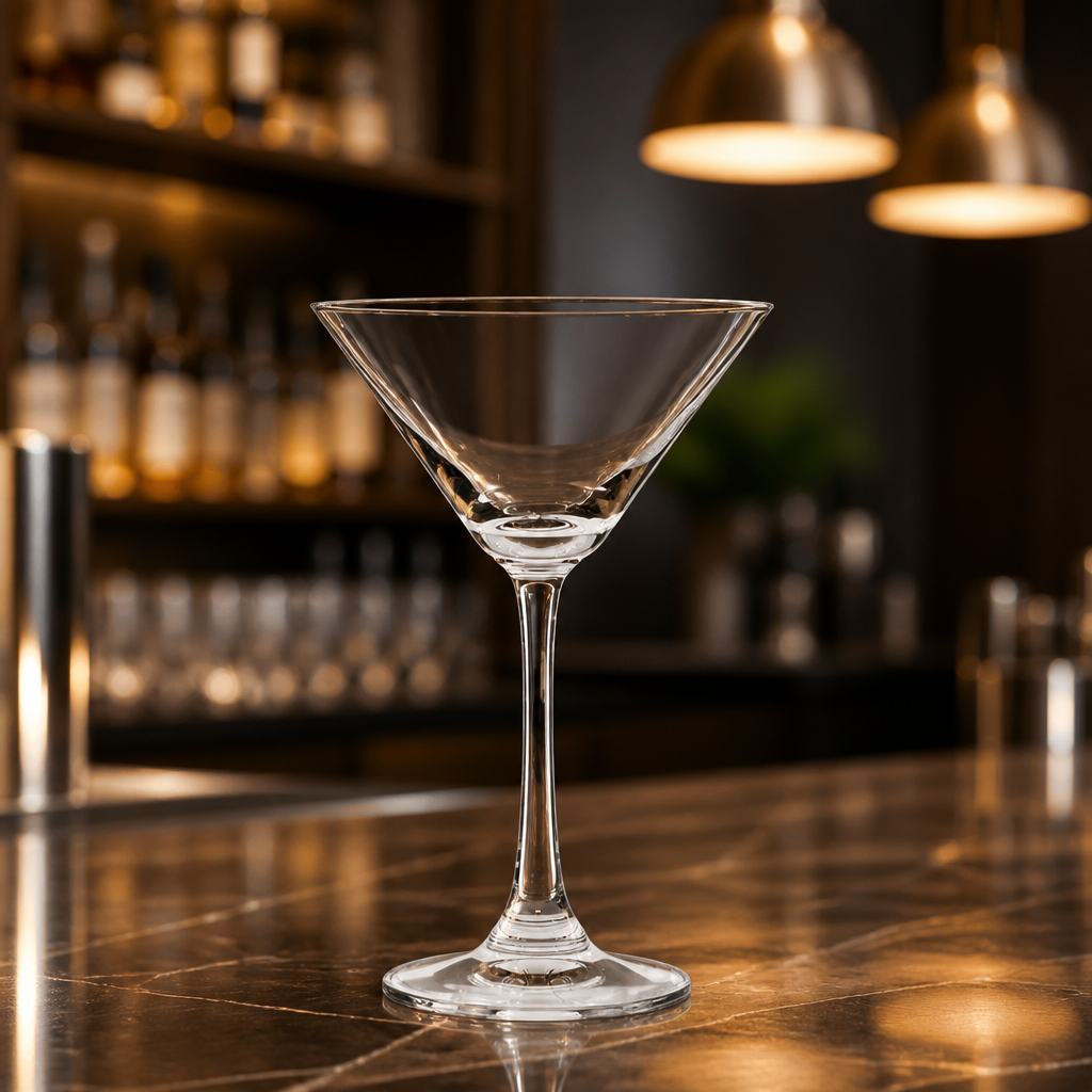 210ml Commercial Martini Glasses - 6 Pack Elegant Barware