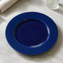 Large Well Gourmet Plates 285mm Blue 6 Pack Commercial Crockery