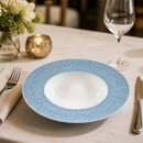 Commercial Wide Rim Bowls Ocean Blue 240mm 12 Pack