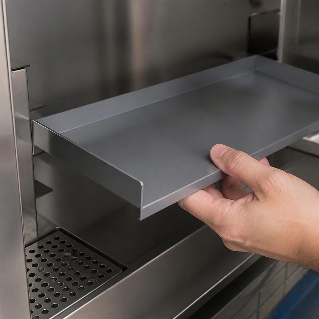 Commercial Modular Bar Shelf 1115mm Stainless Steel
