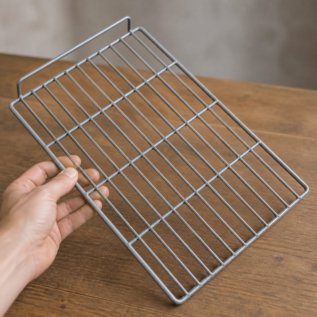 Commercial Counter Fridge Shelf 335mm x 530mm in grey