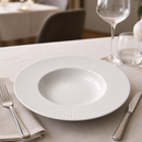 Commercial Deep Rimmed Bowls 285mm - 6 Pack White Ceramic