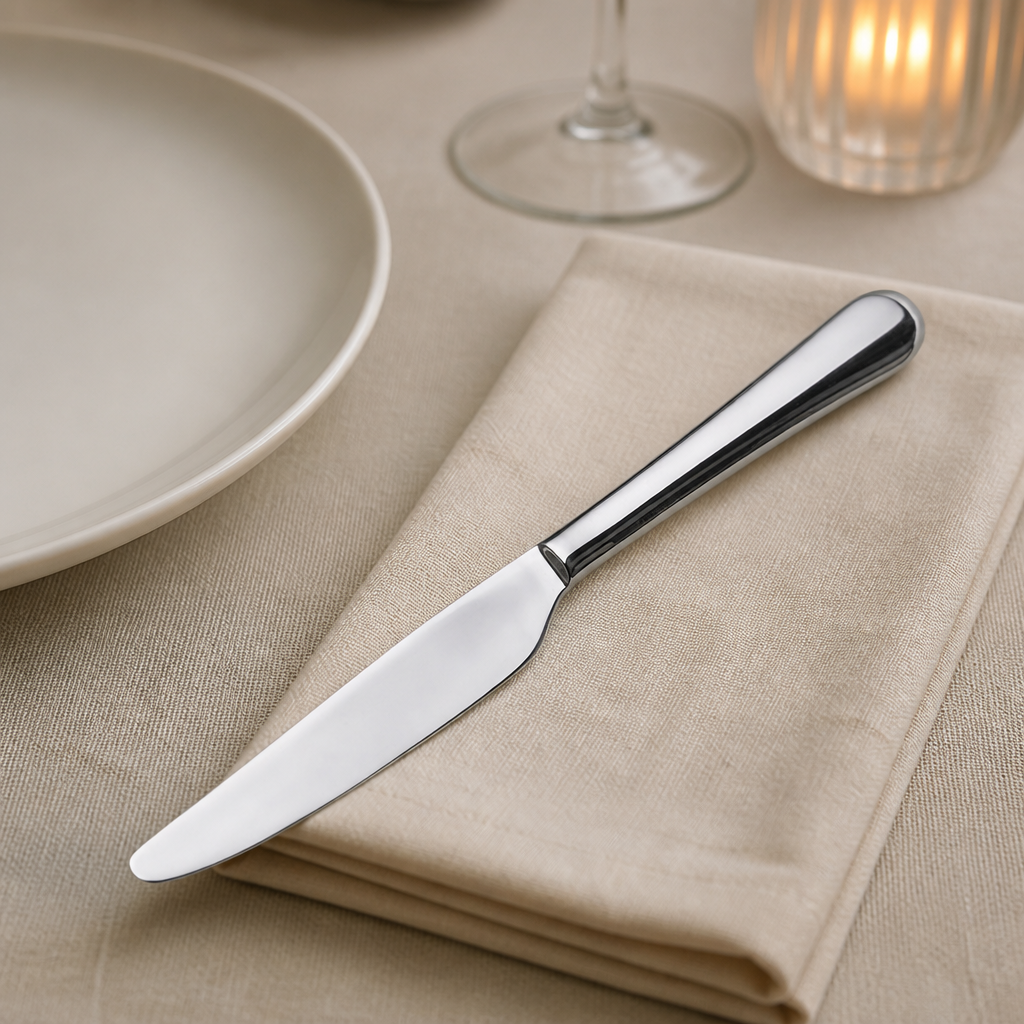 Commercial Dinner Knife Set 235mm Pack of 12 Stainless Steel