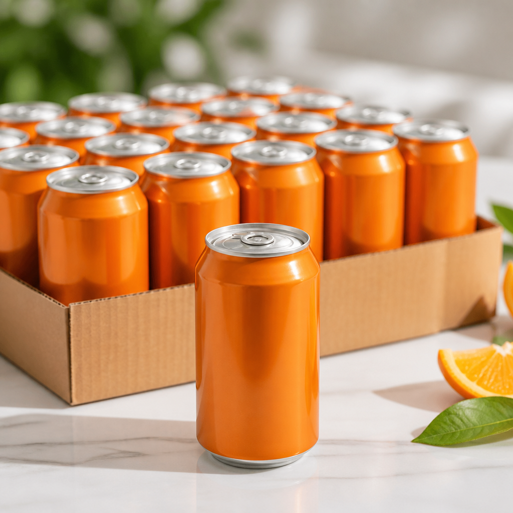 Orange Cans 330ml (24 Pack)