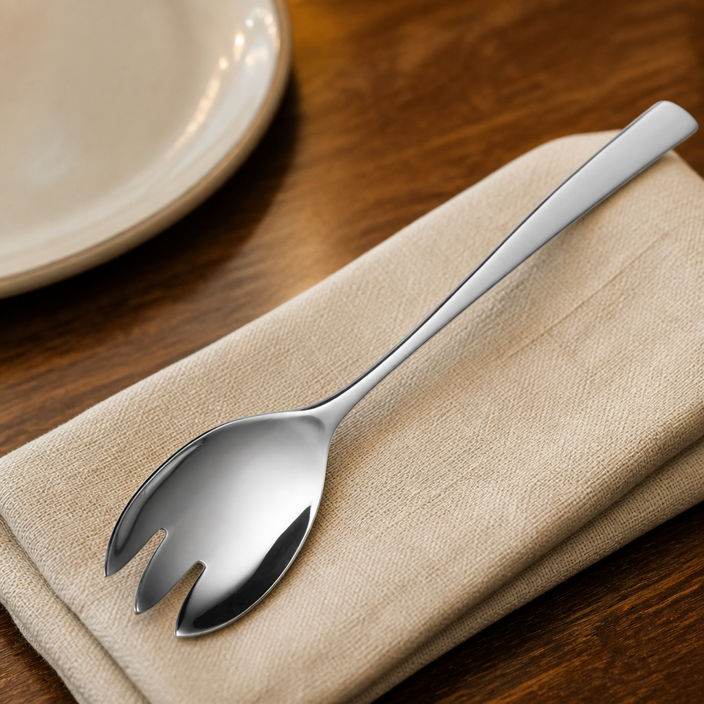 Commercial Salad Forks Set - 12 Pack Stainless Steel Cutlery