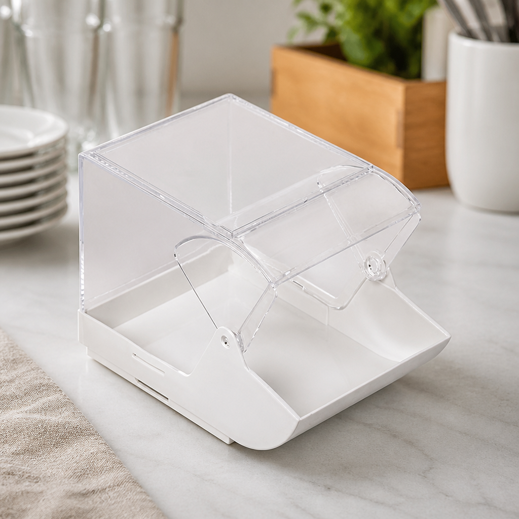 Commercial Acrylic Sachet Dispenser Box for Condiments 10x5x5
