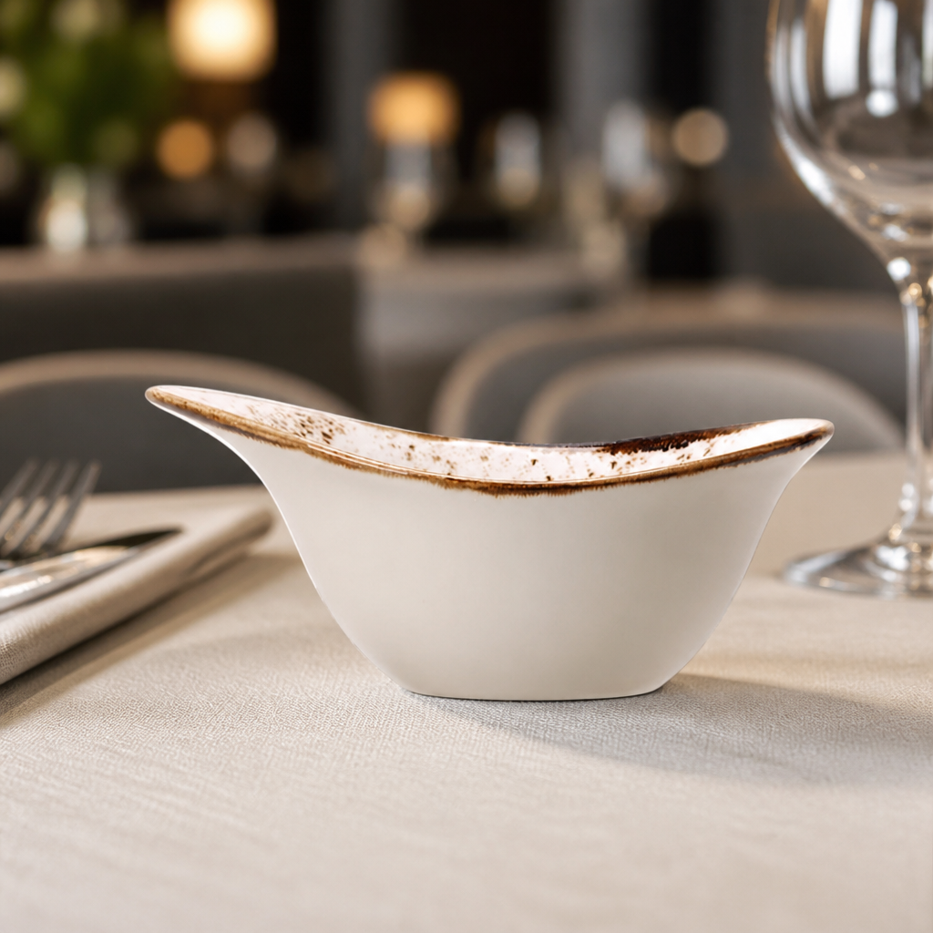 Commercial porcelain bowls 180mm - 12 pack catering supplies