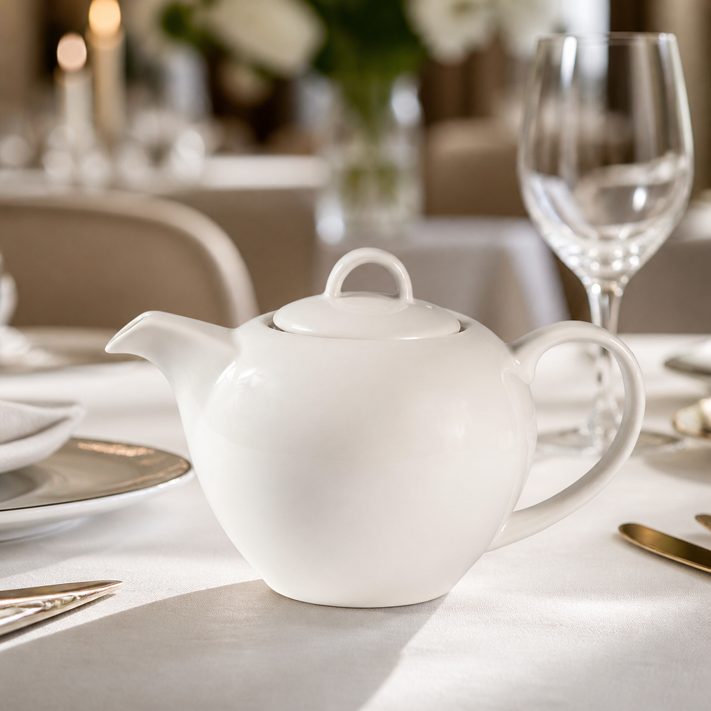 Commercial Elegant Teapot 15oz 426ml 4 Pack