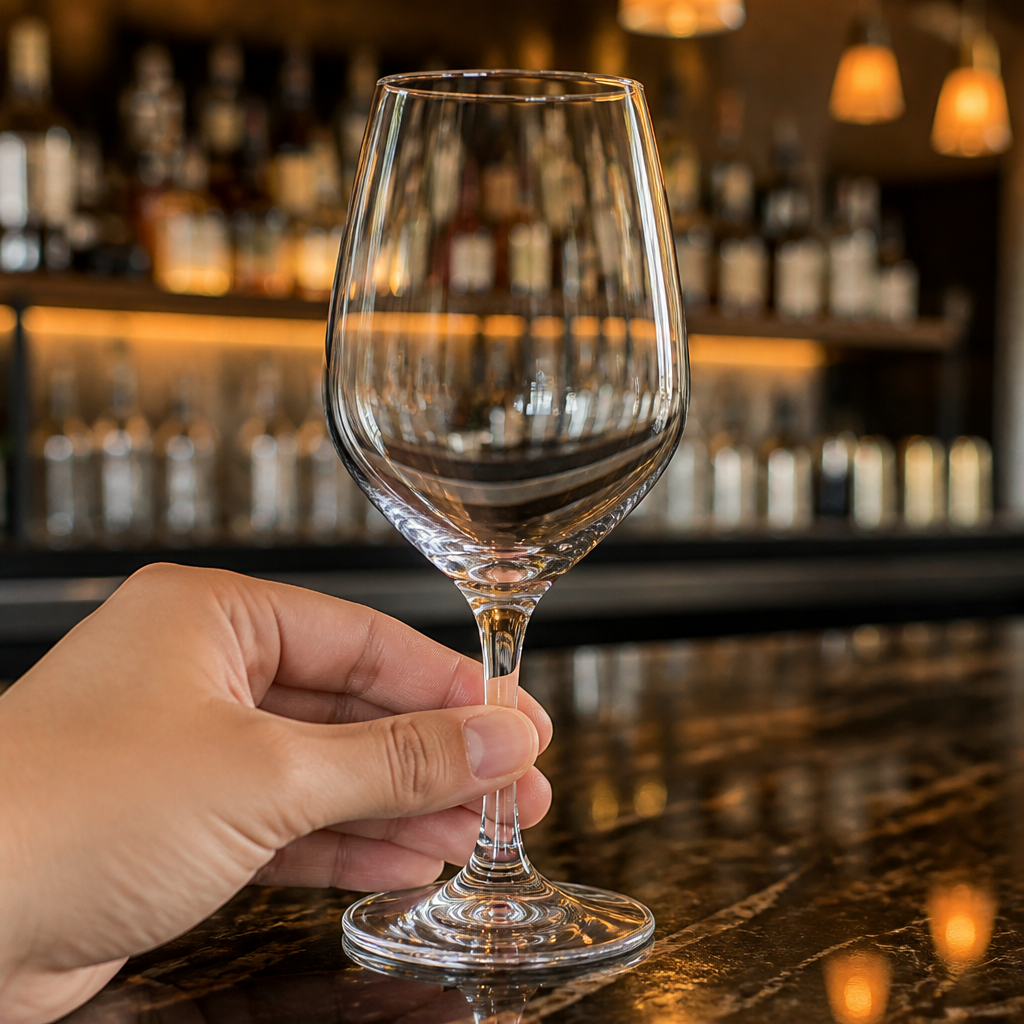 Commercial Wine Glasses 450ml Lead-Free Crystal 6 Pack