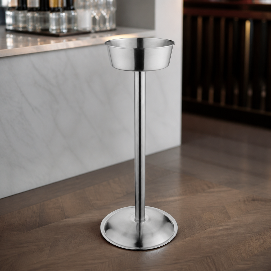 Commercial Stainless Steel Wine and Champagne Bucket Stand
