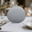 250mm Round Glass Platter - 12 Pack - Commercial Catering Supplies
