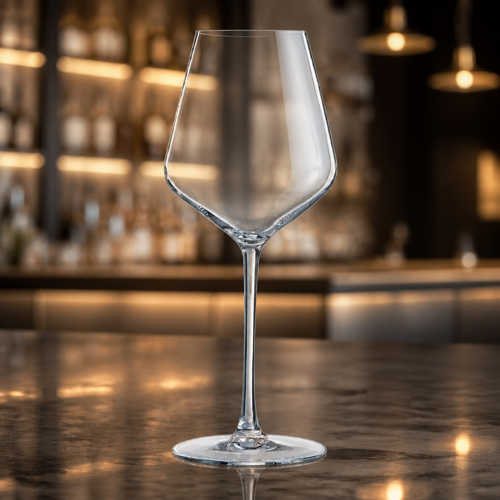 Commercial Wine Glasses 280ml Clear Crystal 24 Pack