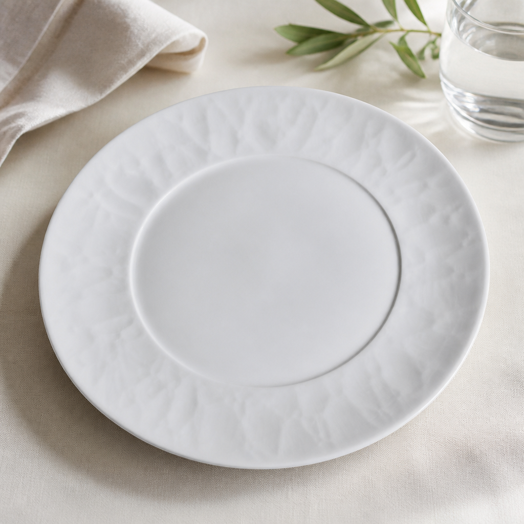 Commercial Porcelain Plates 241mm 24 Pack Dishwasher Safe
