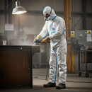 Premium Heavy Duty Coverall with High Density Polyethylene Material for Protection and Comfort