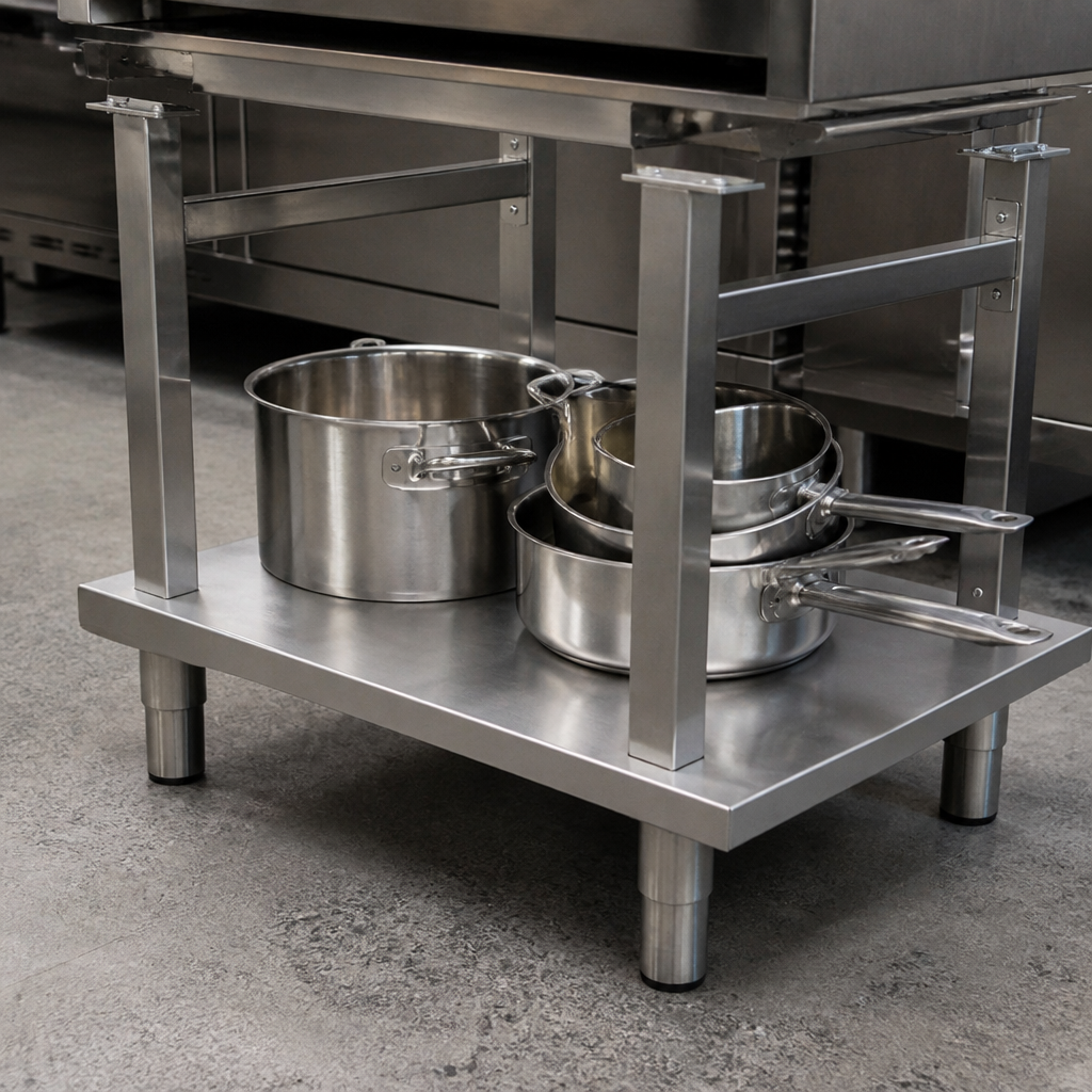 Commercial Chargrill Stand with Feet for kitchen equipment