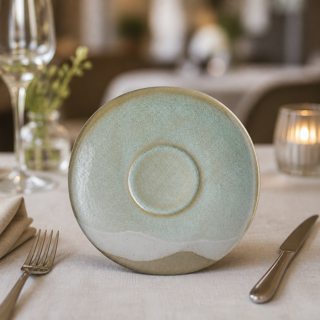 Commercial Stoneware Saucers 140mm - 36 Pack