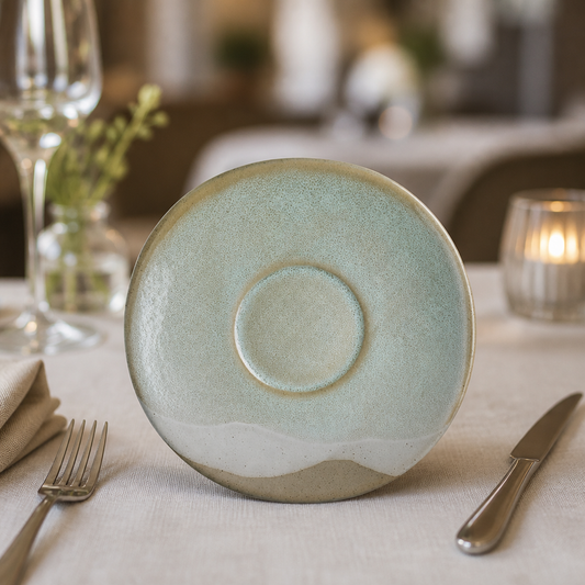 Commercial Stoneware Saucers 140mm - 36 Pack