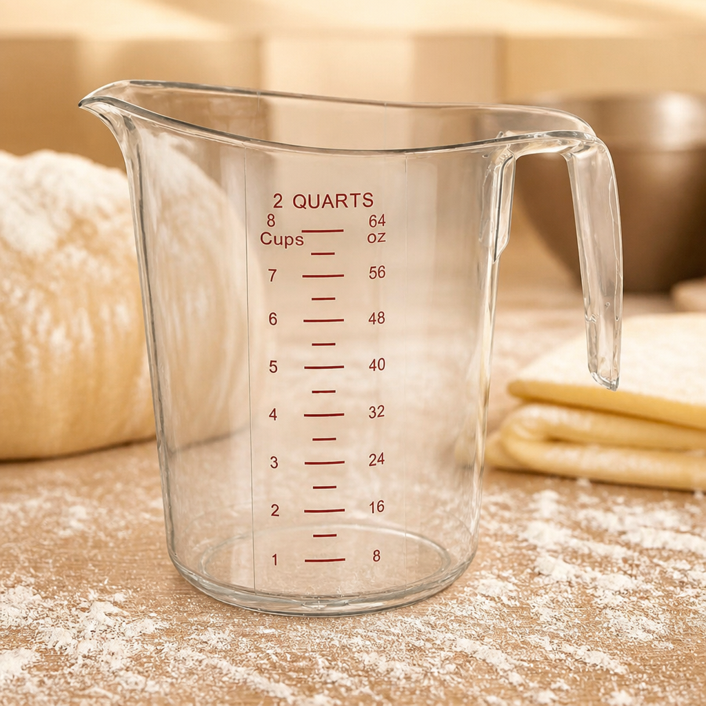 2Ltr Commercial Polycarbonate Measuring Jug with Easy Pour Spout