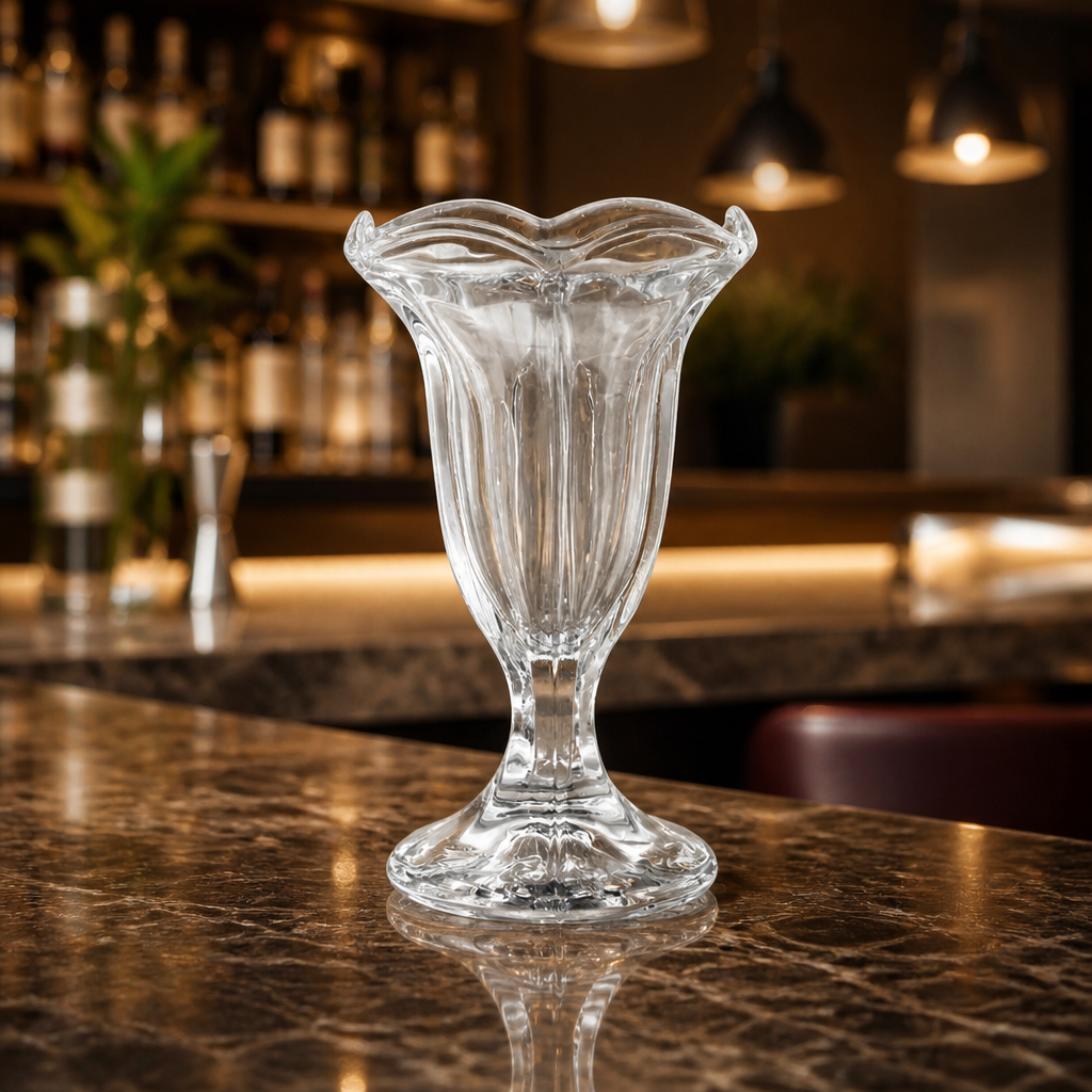 Commercial Tall Sundae Glasses 185ml - 6 Pack