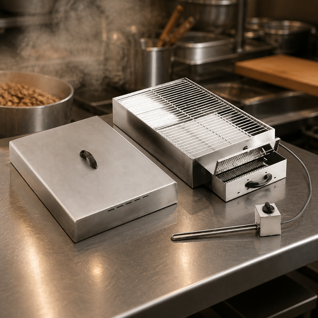 Commercial Food Smoker 1/1GN for cold smoking fish and meat