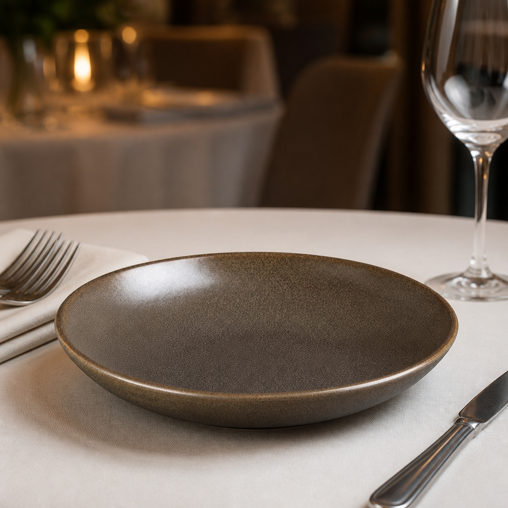 Commercial Vitrified Porcelain Low Coupe Bowls 230mm 4 Pack