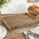 Commercial Acacia Wood Rectangular Storage Box 510x355mm