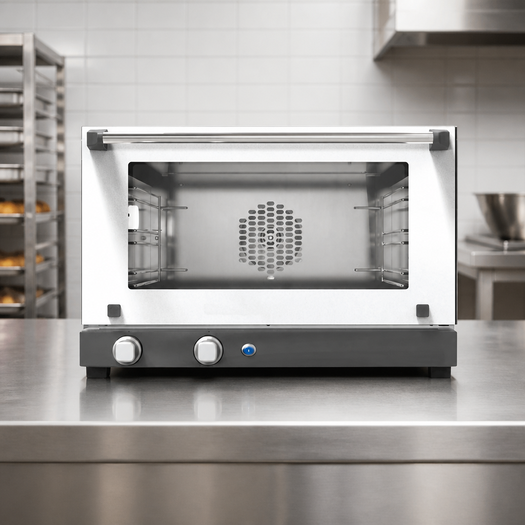Commercial Bakery Convection Oven 3 Tray Capacity 2.7kW