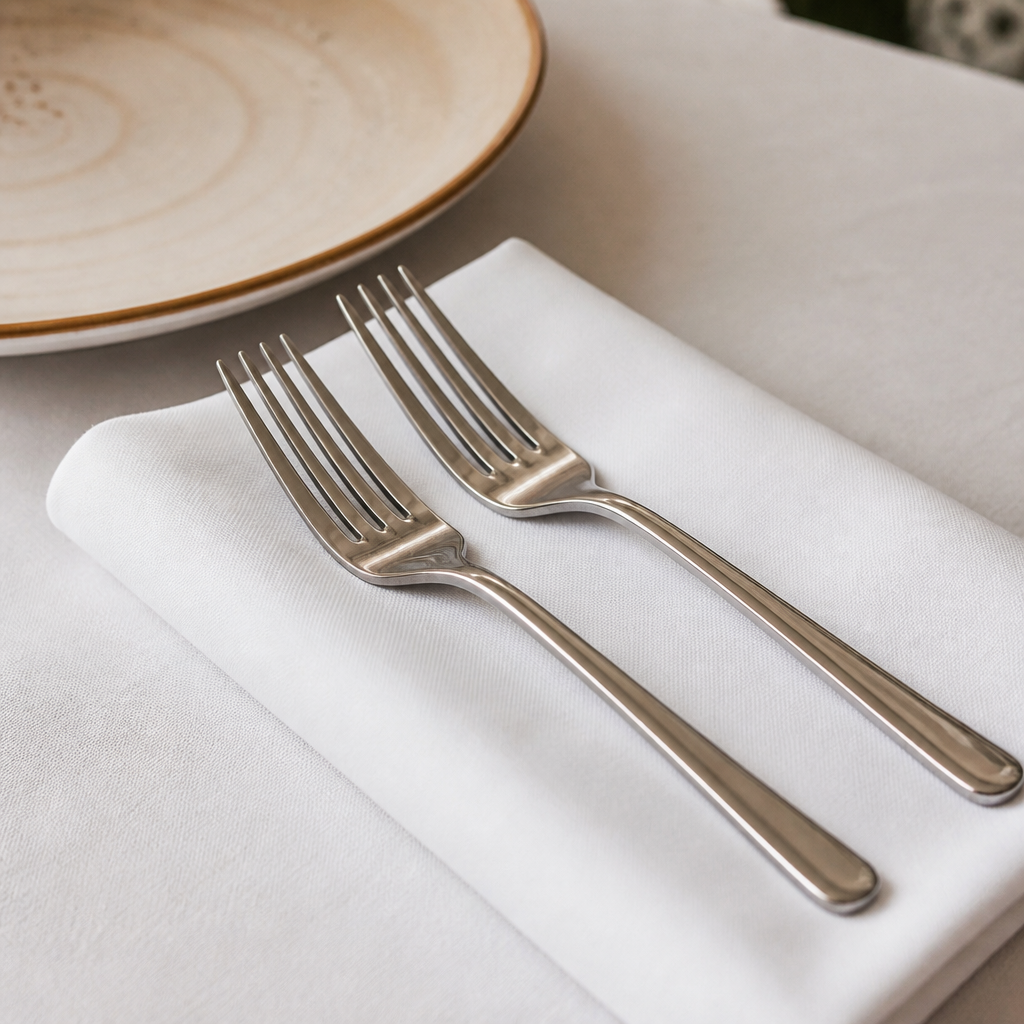Commercial Table Forks 200mm Stainless Steel 12 Pack