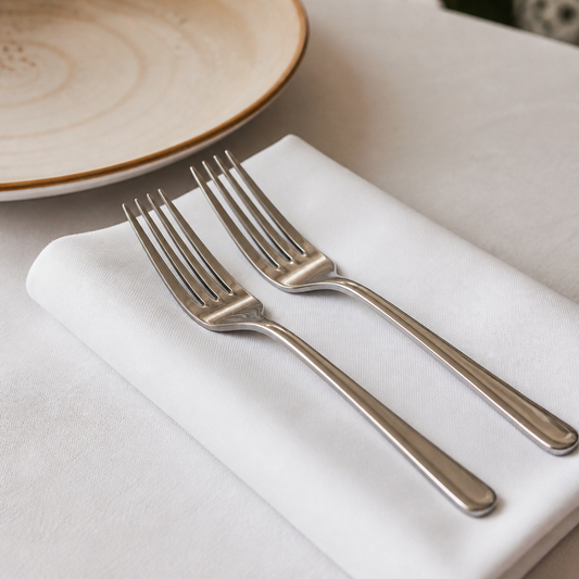 Commercial Table Forks 200mm Stainless Steel 12 Pack