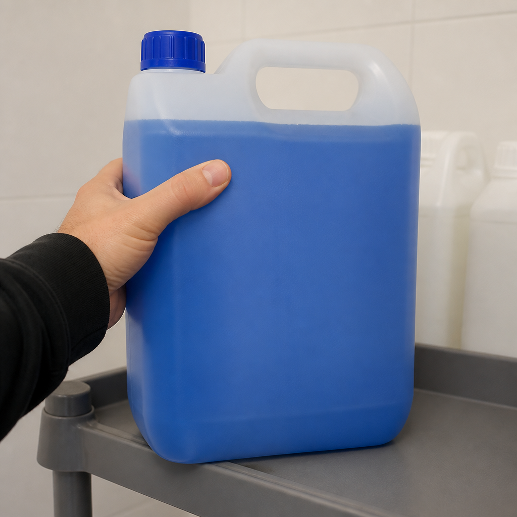 Commercial Dishwasher Rinse Aid 2x5L for scale prevention