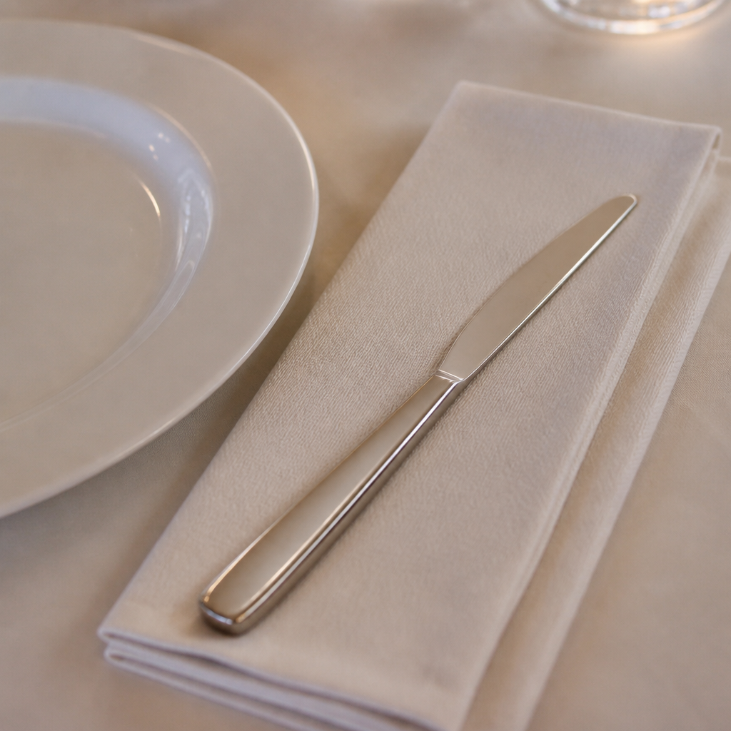 Commercial Table Knife 18/10 Stainless Steel - 12 Pack