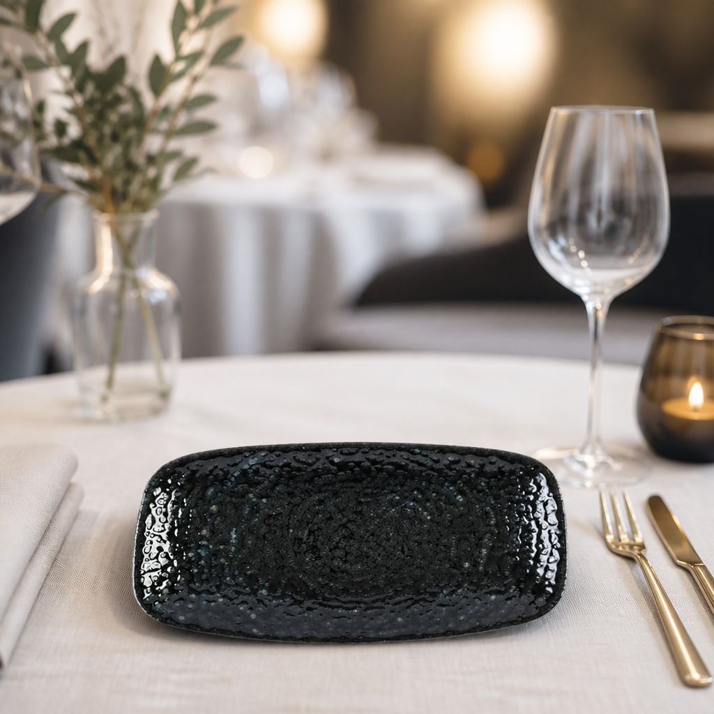 Commercial Oblong Plates 200 x 121mm, microwave and dishwasher safe