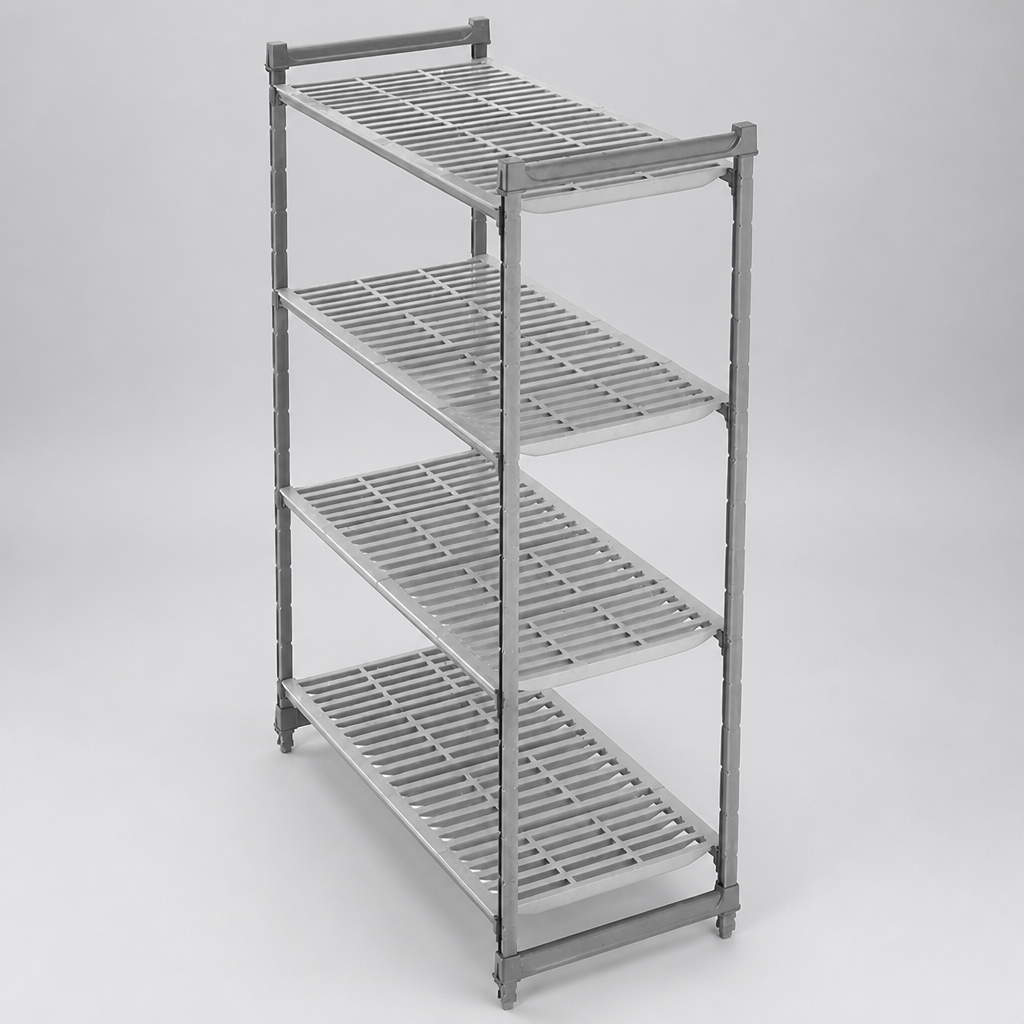Commercial 4 Tier Shelving Starter Unit 1830 x 765 x 540mm