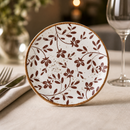Commercial Coupe Plates 153mm Brown - 12 Pack