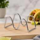 Stainless Steel 1-2 Taco Holder for Commercial Kitchens