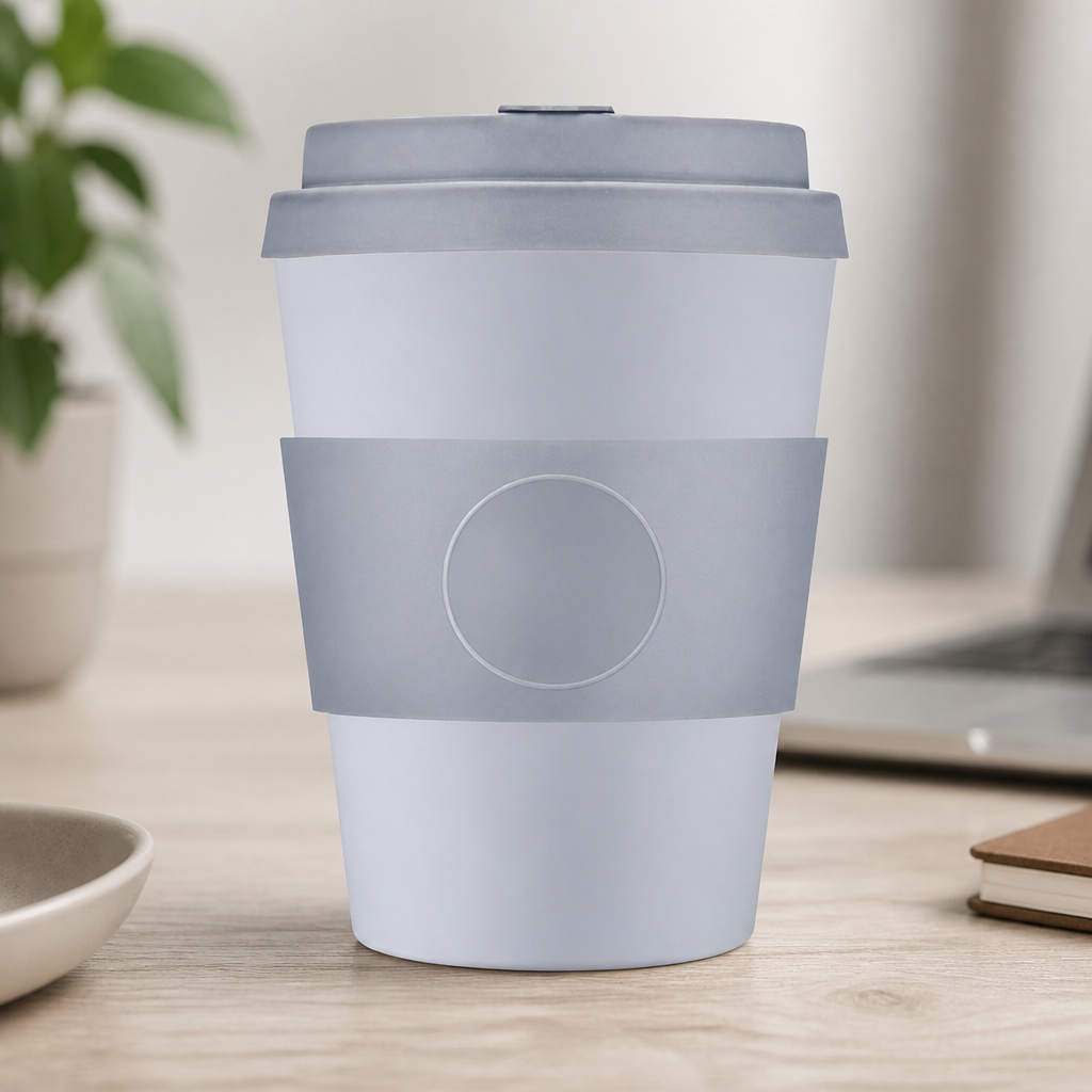 12oz Reusable Coffee Cup Travel Mug Eco-Friendly Design