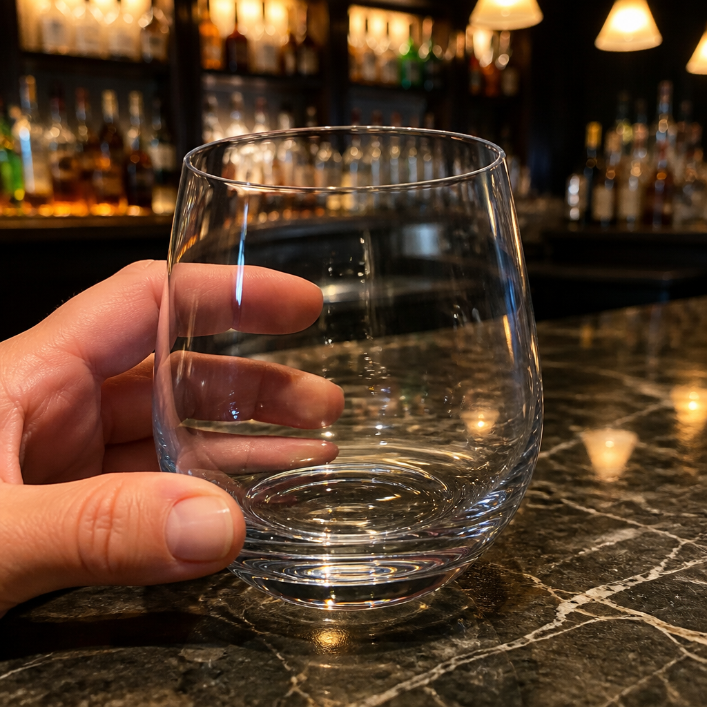 Commercial Crystal Whisky Glasses 340ml 6 Pack