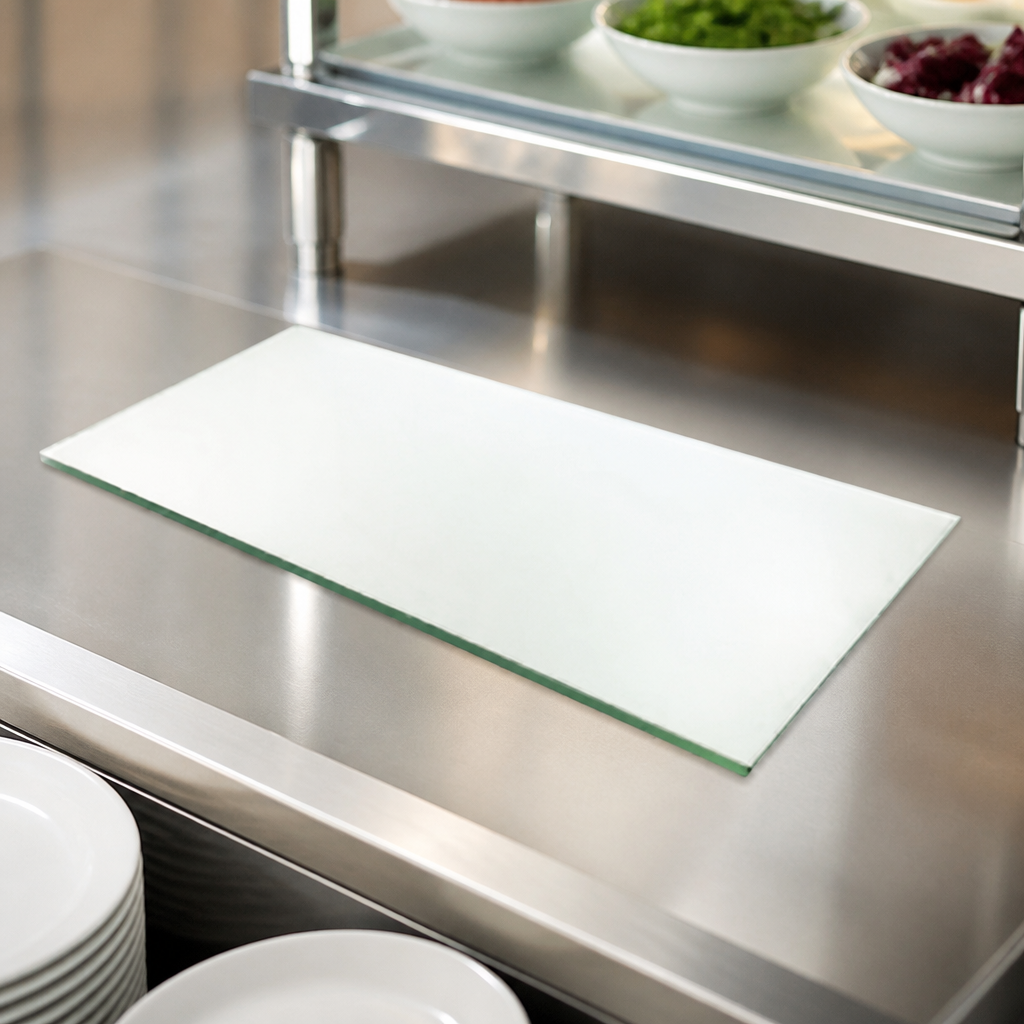 Commercial Display Glass Tile Inserts 914x279mm
