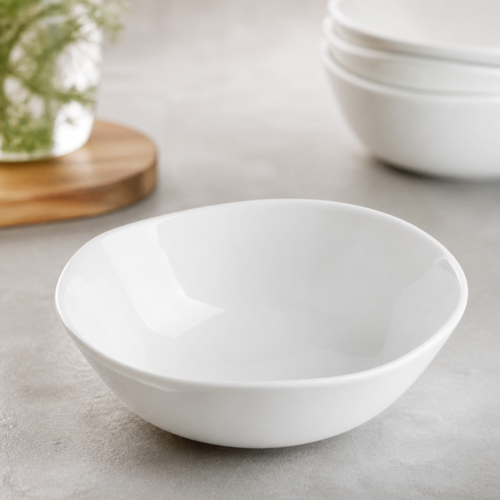 Commercial Porcelain Chia Bowls 155mm 0.455 Ltr Pack of 6