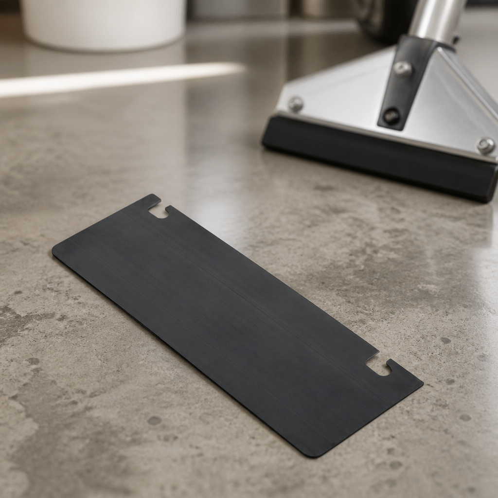 Commercial Floor Scraper Blades 5 Pack Durable Steel Aluminium