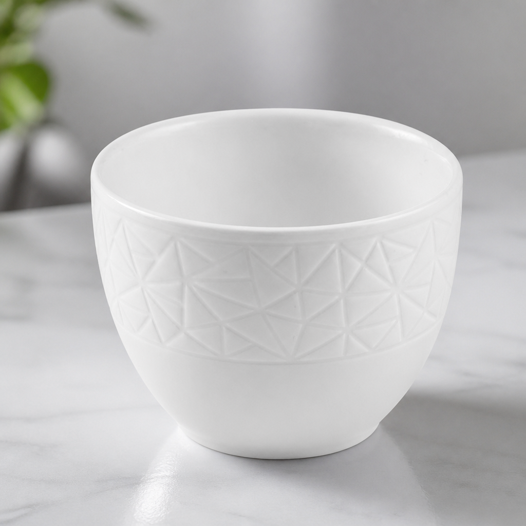 Commercial Sugar Pots 230ml Set of 6 Abstract Design