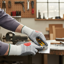 Premium Cut Protection Glove with 13 Gauge Knitted Design, Water and Oil Repellent Coating, and High Visibility Properties