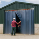 PVC Strip Curtains – Swivel Hinge, Face Fit Rail for Agricultural