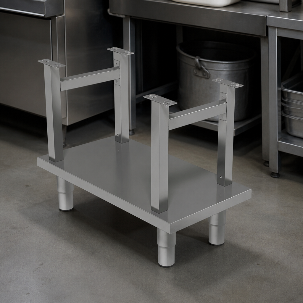 Commercial stainless steel stand for 400mm countertop models