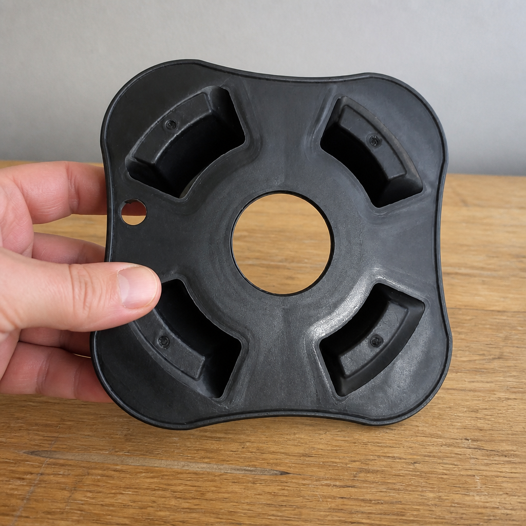 Commercial Kitchen Blender Mat 51x147mm Thermoplastic Black