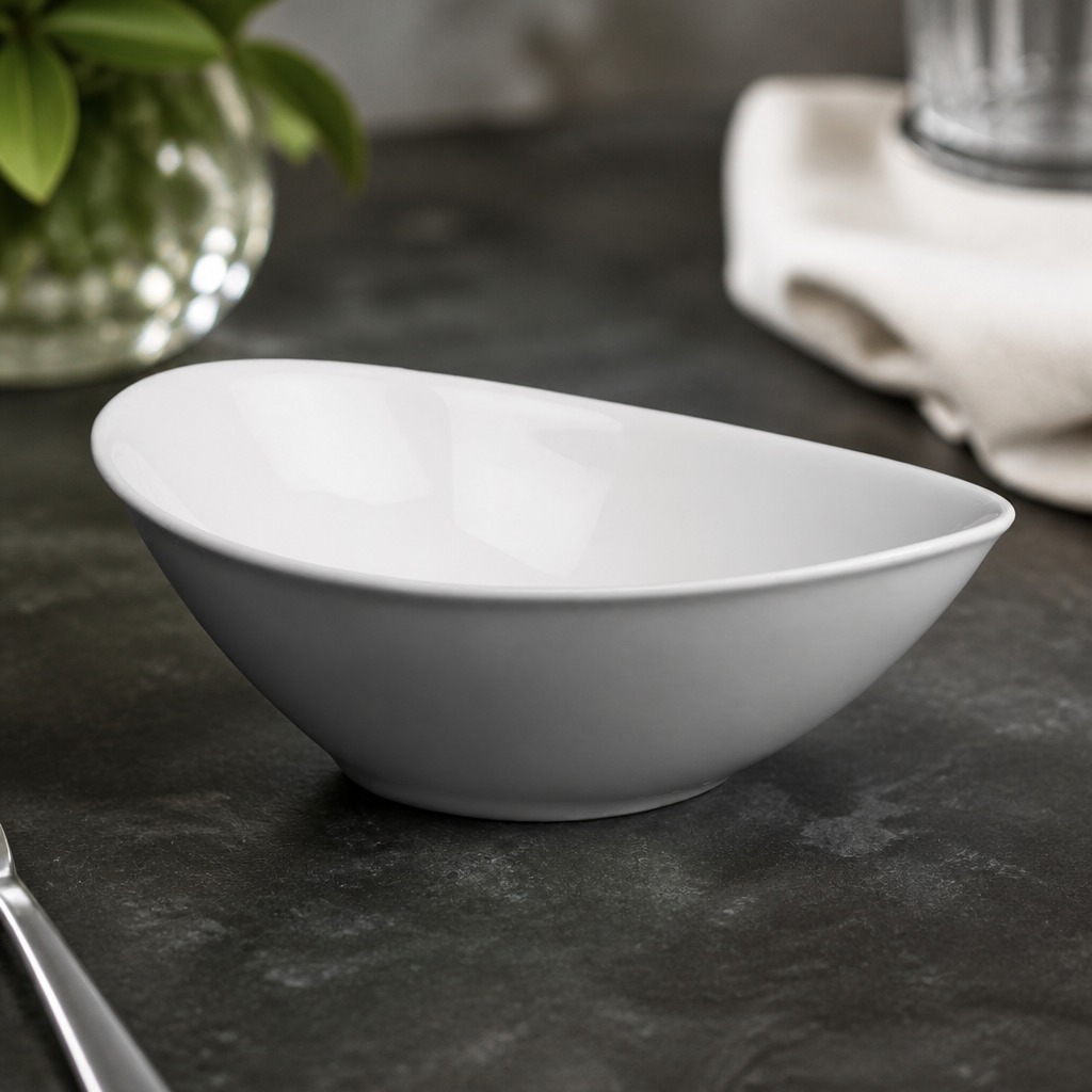 Commercial Oval Serving Bowls 155x105mm Pack of 12