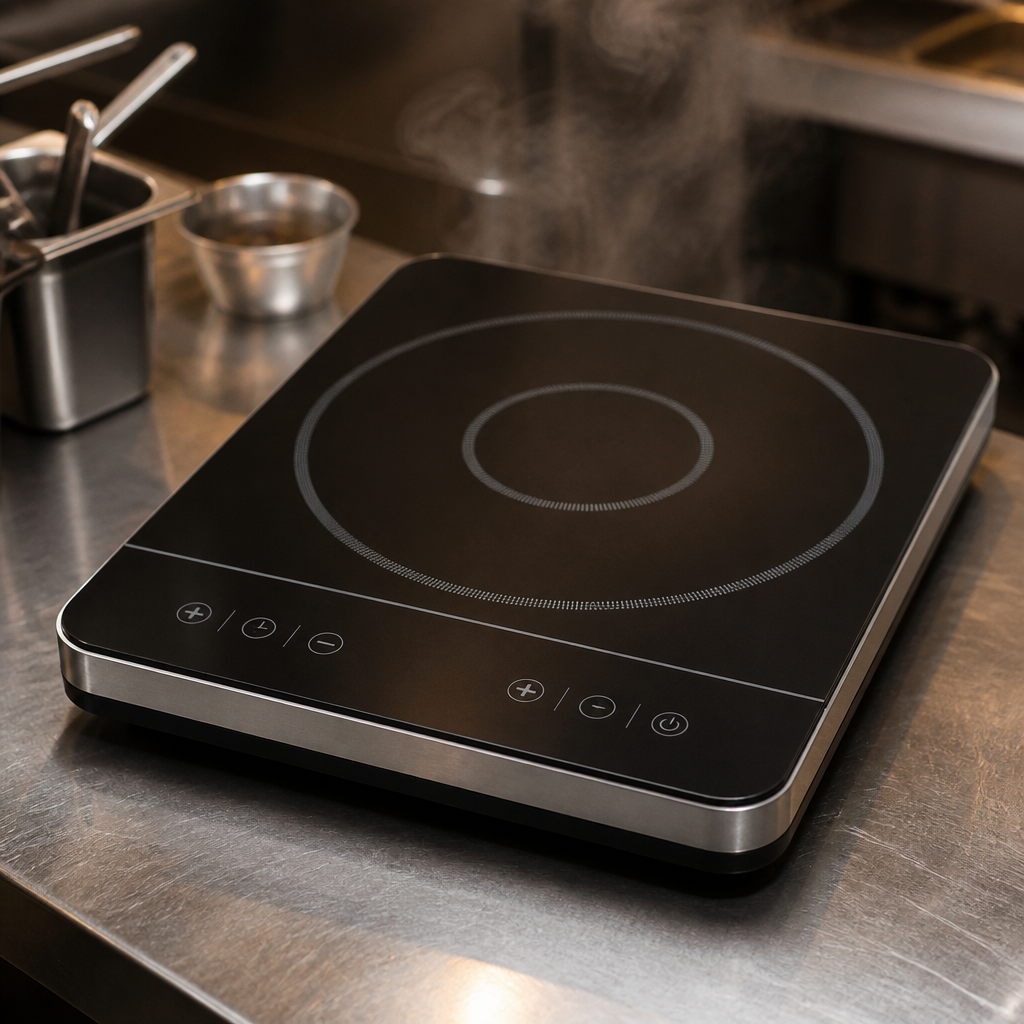 2000W Commercial Induction Hob with 10kg capacity
