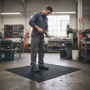 Premium Anti-Fatigue Drainage Mat 910mm x 1550mm - Durable, Lightweight, with High Traction Grip Points