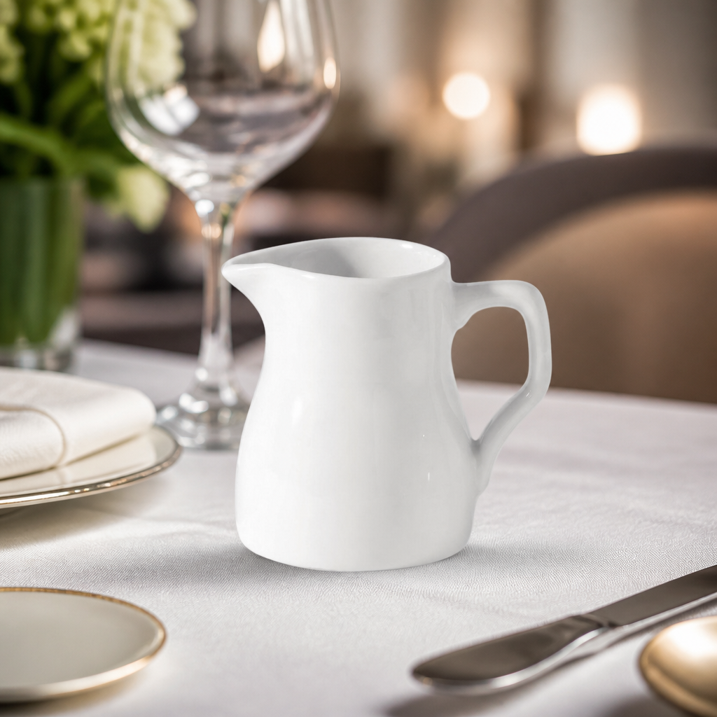 24 pack of 140ml commercial porcelain jugs