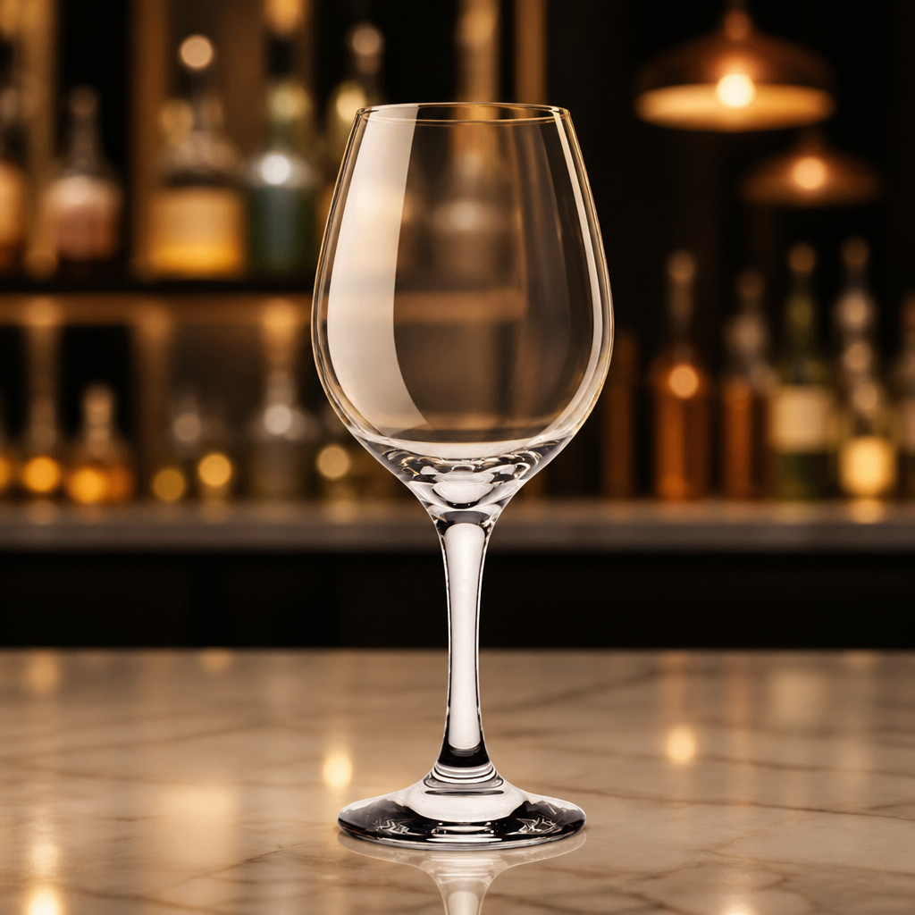 450ml Commercial Amber Red Wine Glasses - 24 Pack